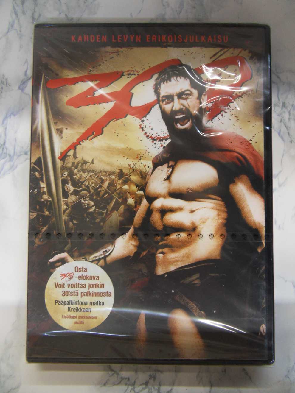 300, Kahden levyn erikoisjulkaisu (DVD) Uusi muoveissa
