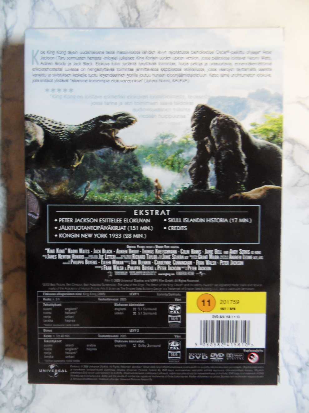 King Kong - 2 disc limited edition (DVD) - Image 2