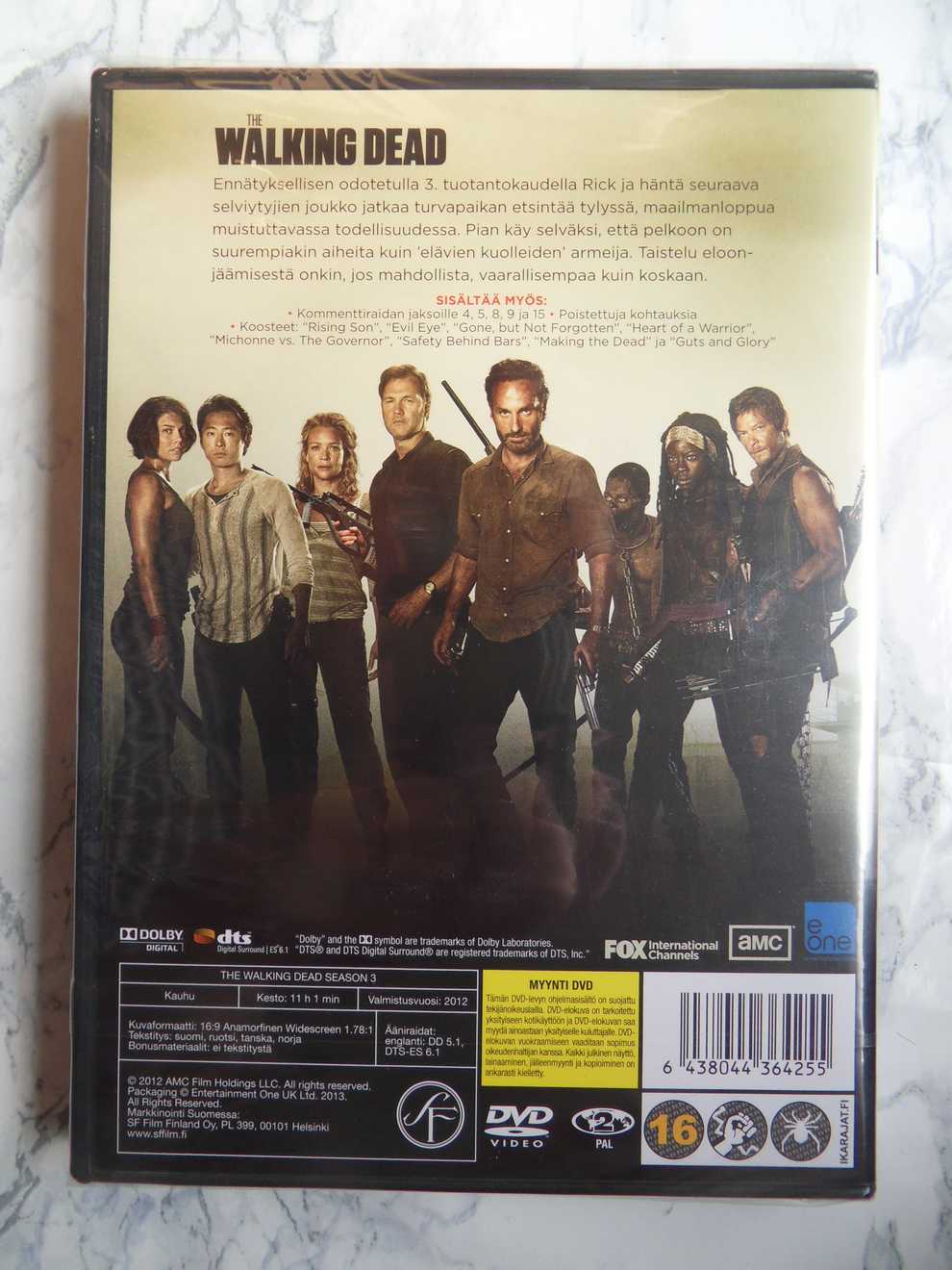 The Walking Dead, 3. tuotantokausi (DVD) (UUSI MUOVEISSA) - Image 2