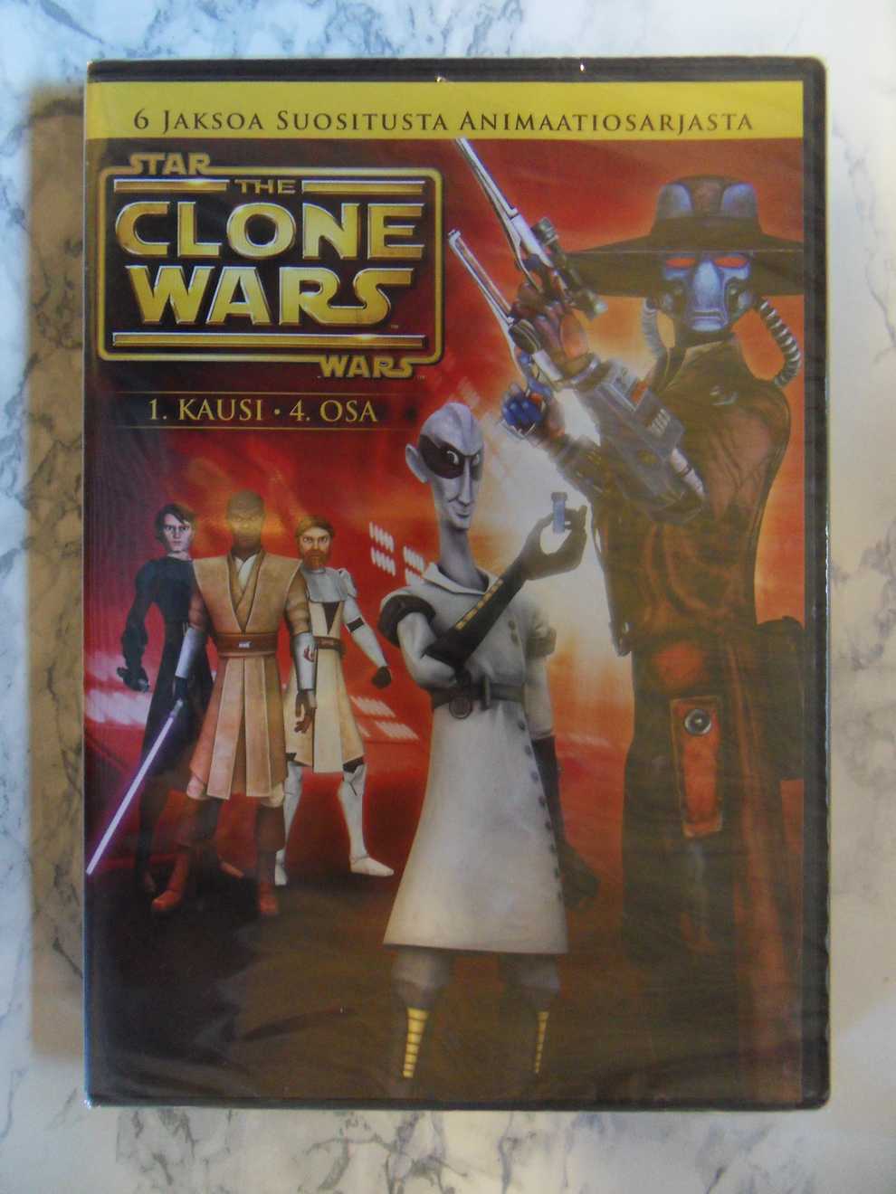 Star Wars: The Clone Wars, 1. kausi, 4. osa (DVD) (Uusi muoveissa)