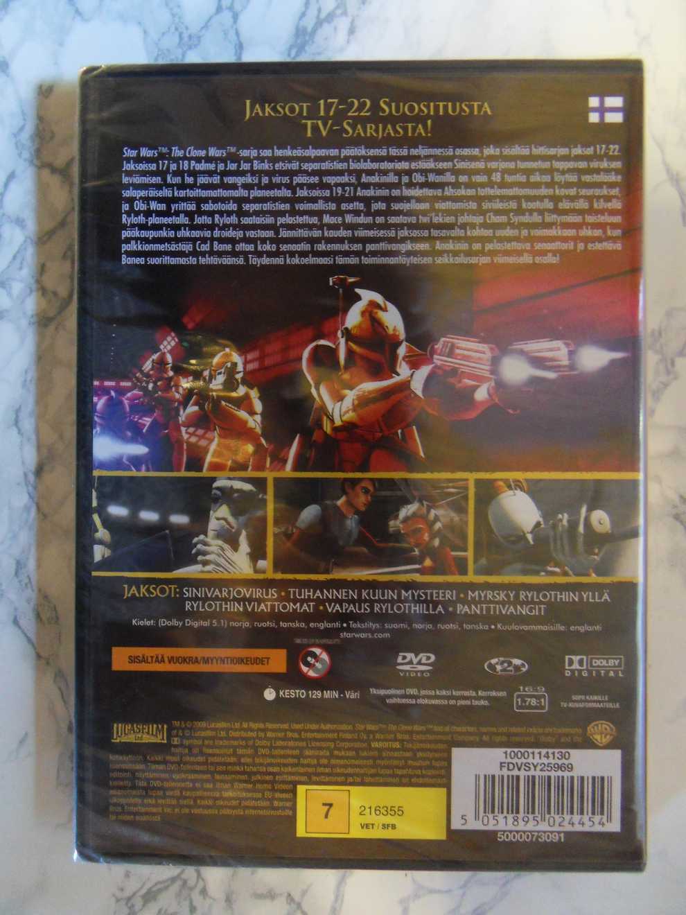 Star Wars: The Clone Wars, 1. kausi, 4. osa (DVD) (Uusi muoveissa) - Image 2