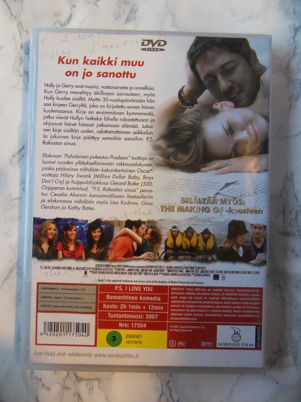 P. S. Rakastan sinua (DVD) - Image 2
