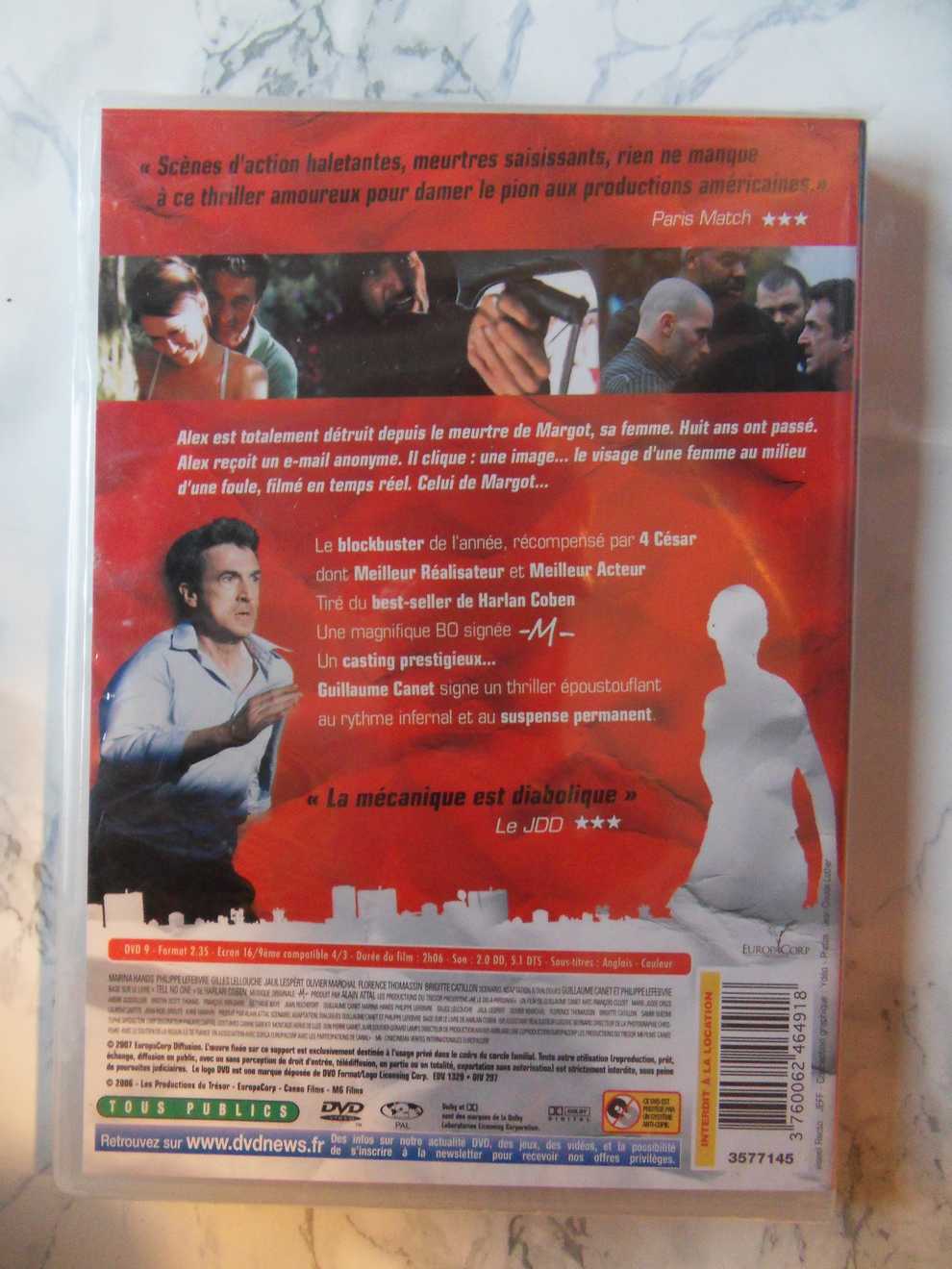 Ne Le Dis A Personne (ulkomainen julkaisu) (DVD) - Image 2