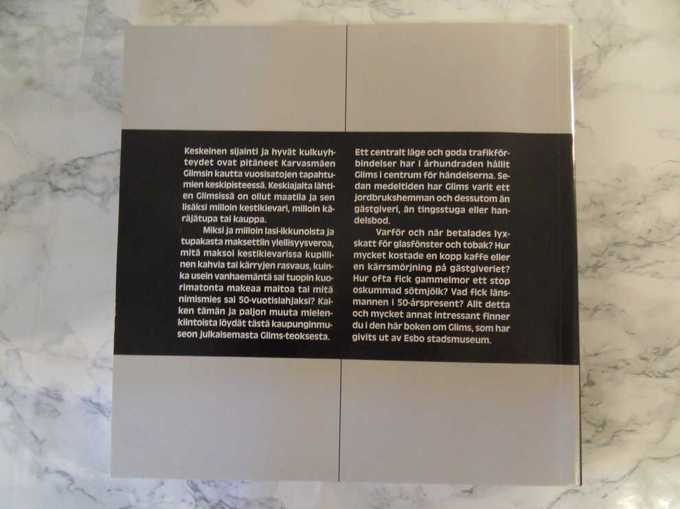 Glims, Espoon kaupunginmuseon tutkimuksia 5 - Image 2