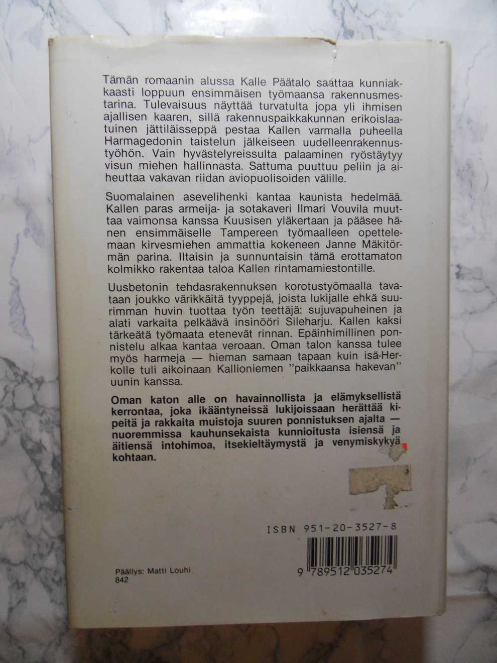 Oman Katon Alle Kalle P talo Antikvariaatti Divari Saesoteria Oman Katon Alle Kalle P talo Antikvariaatti Divari Saesoteria