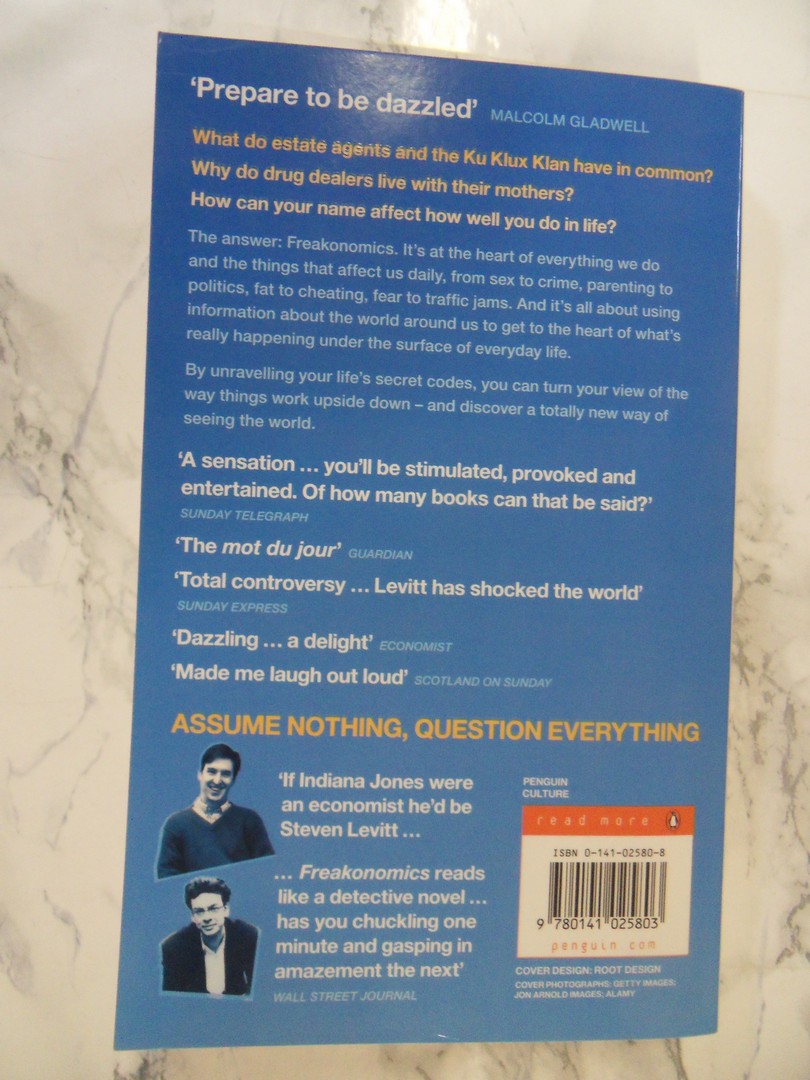 Freakonomics, Steven D. Levitt & Stephen J. Dubner - Image 2