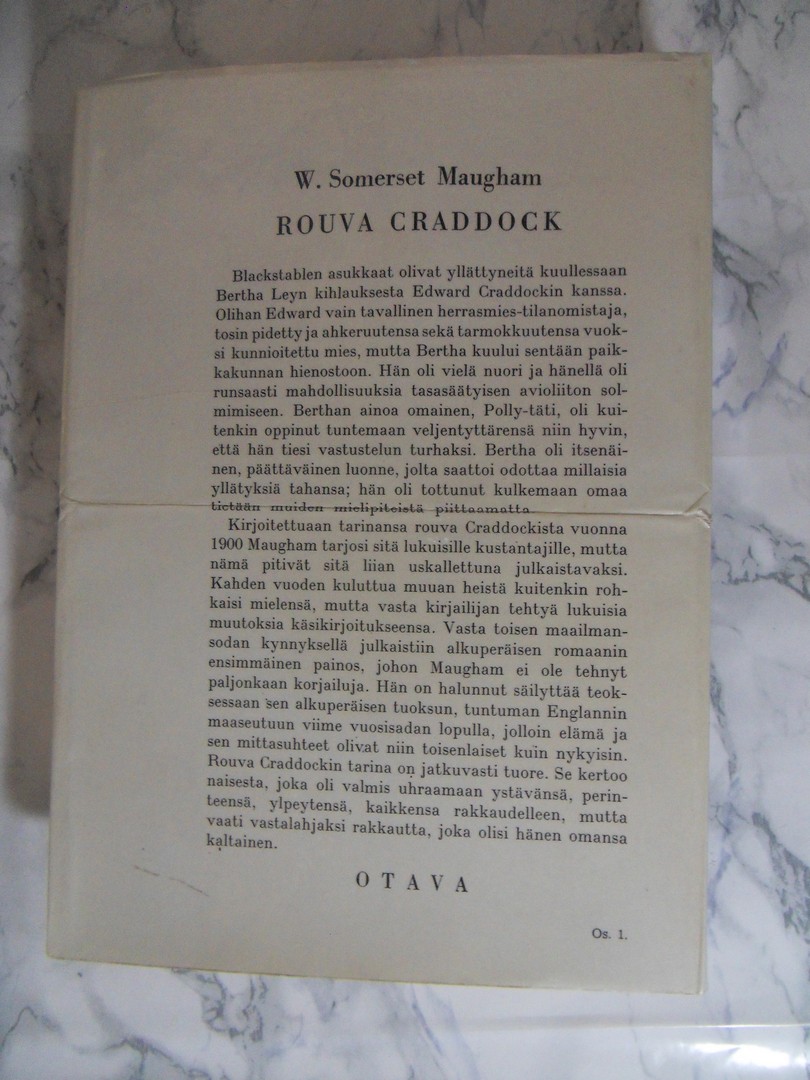 Rouva Craddock, W. Somerset Maugham - Image 2
