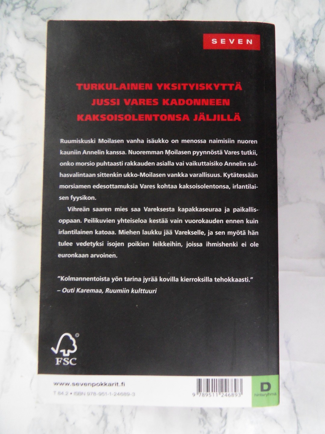 Kolmastoista yö, Reijo Mäki - Image 2