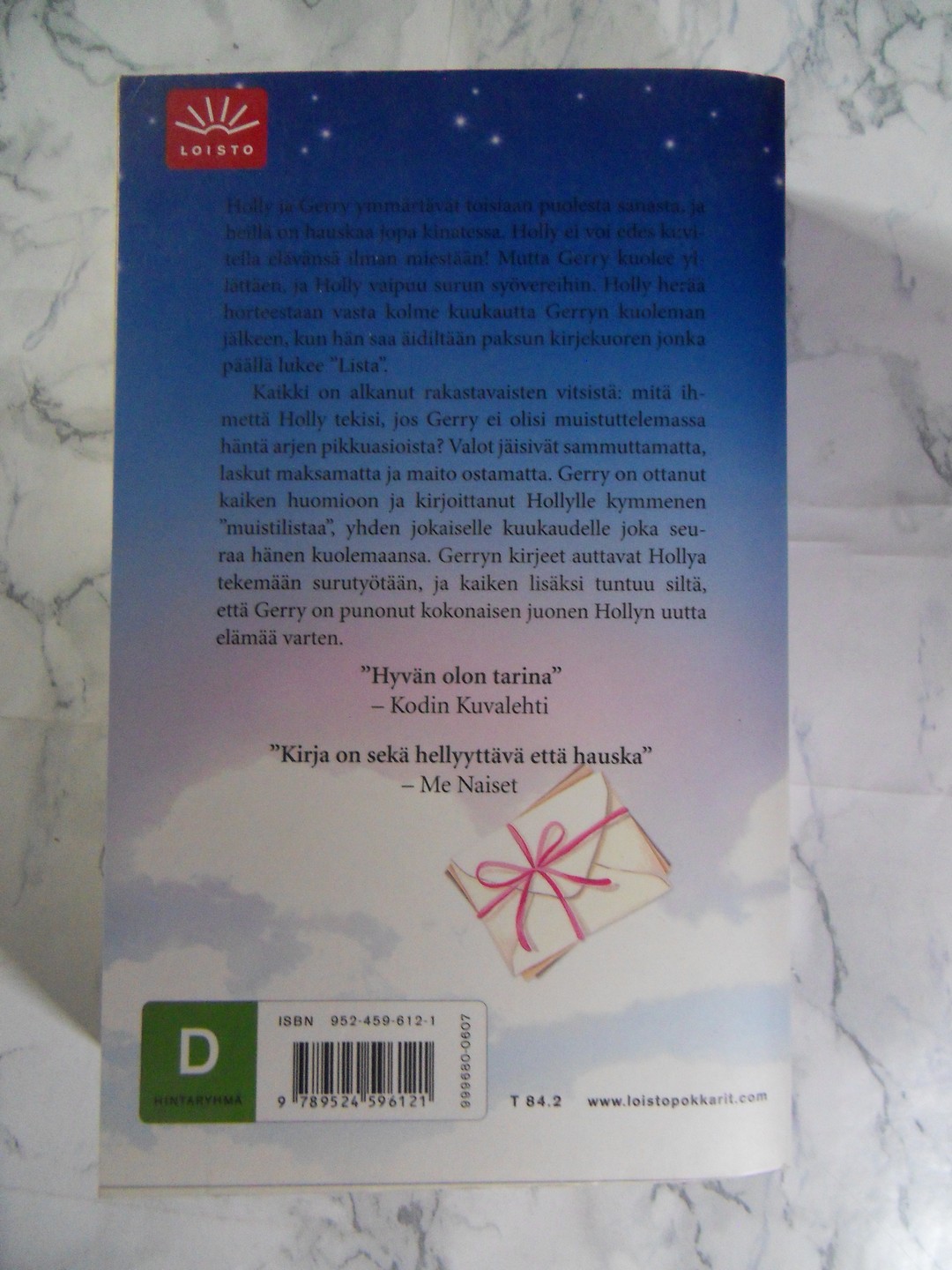 P. S. Rakastan sinua, Cecelia Ahern - Image 2