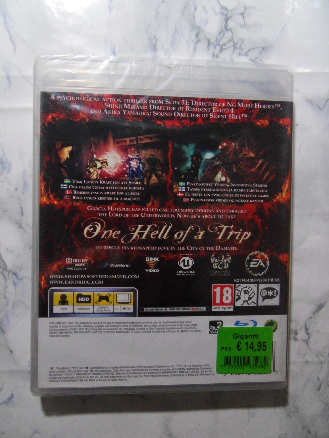 Shadows of the Damned (PS3) UUSI MUOVEISSA - Image 2